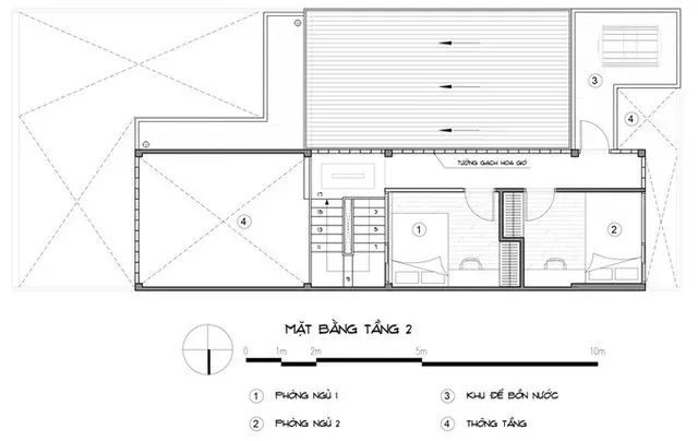 Thiết kế nhà phố đẹp 2 tầng hiện đại với diện tích 60m2 tại Hà Nam