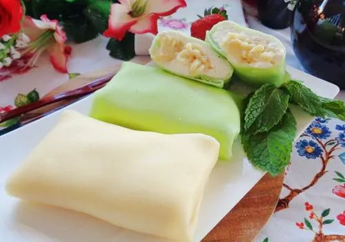 Bánh crepe kem sầu riêng siêu ngon