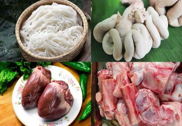 Cách nấu bún lòng lợn dân dã cực ngon