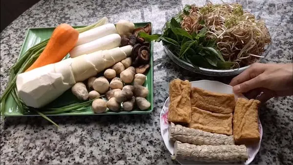 Cách nấu bún măng chay ngon, ngọt, thanh đạm