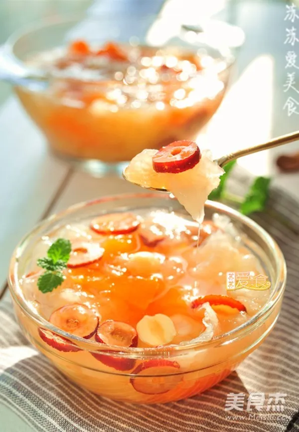 Chè đu đủ nấm tuyết