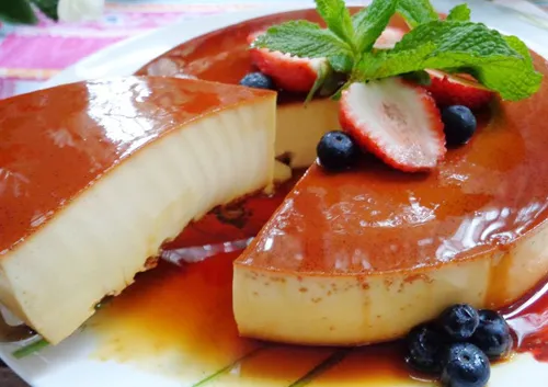 Cheese cake flan béo mềm, thơm ngon