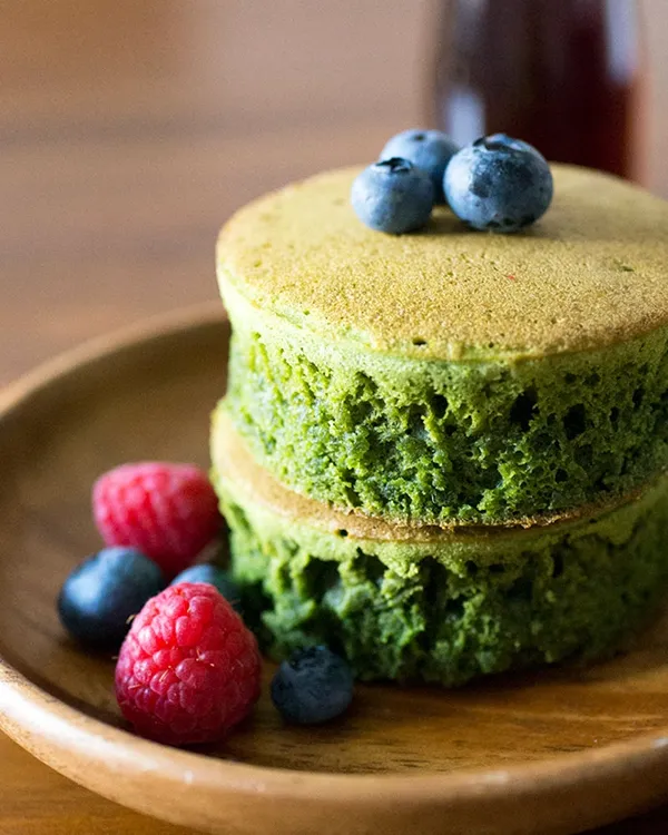 Công thức matcha pancake dáng cao nhìn là muốn… cắn