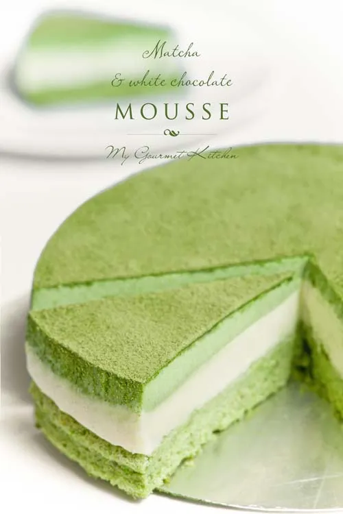 Công thức mousse trà xanh và chocolate trắng