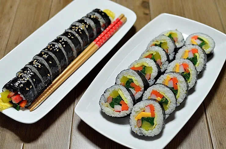 Kimbap Hàn Quốc đơn giản, tuyệt ngon